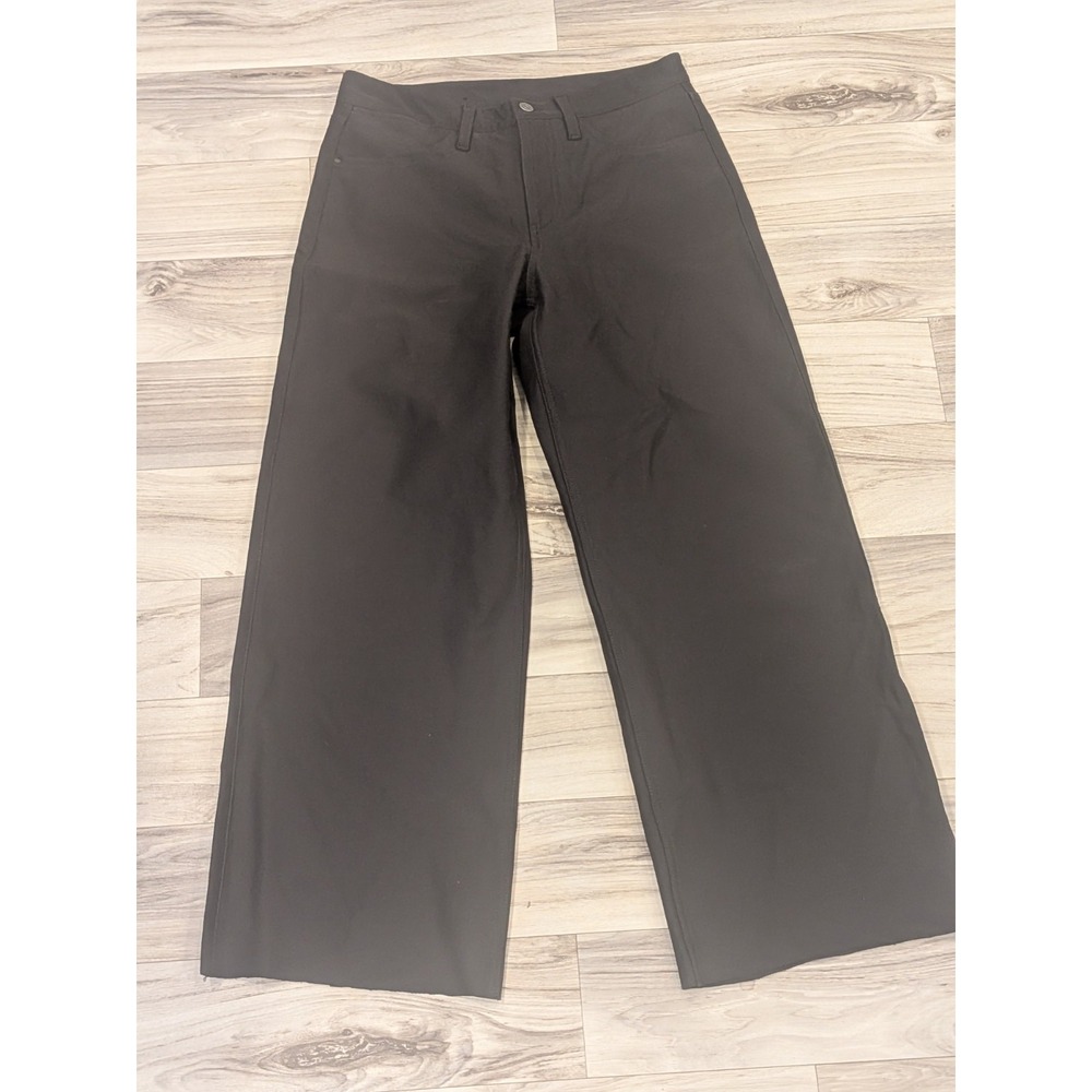 Lululemon Women's City Sleek 5 Pocket High-Rise Wide-Leg Pant Black Fit 30x29